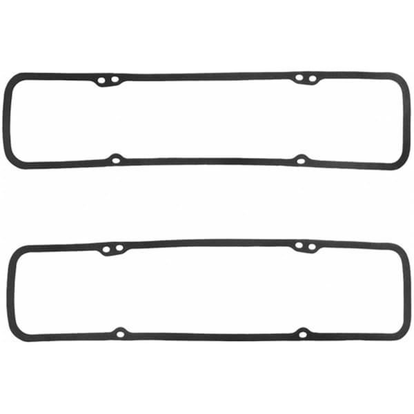 Bookazine 1602 0.156 in. Exhaust Manifold Cork Rubber Valve Cover Gasket for 1955-1957 Small Block Chevrolet TI3613193 - main